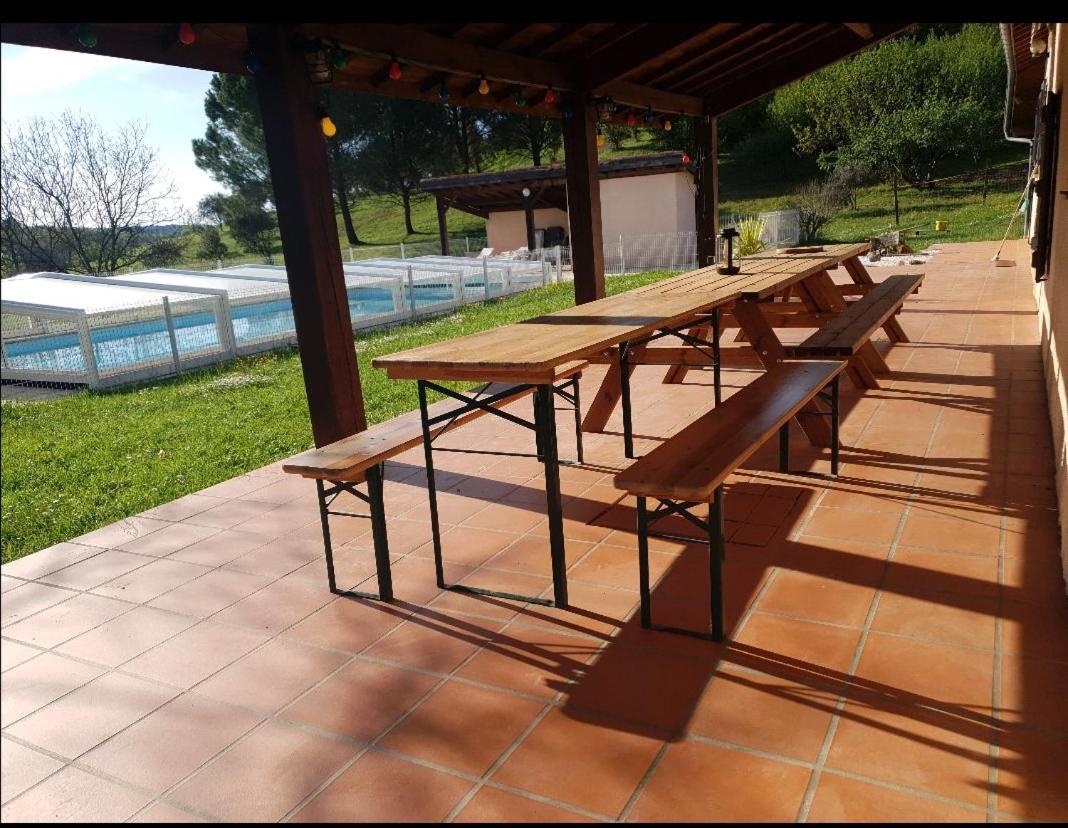 Love Room- Spa- Escale Amoureuse Puygaillard-de-Quercy Luaran gambar